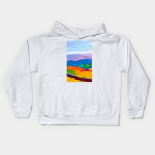 Dance Of The Waves Kids Hoodie